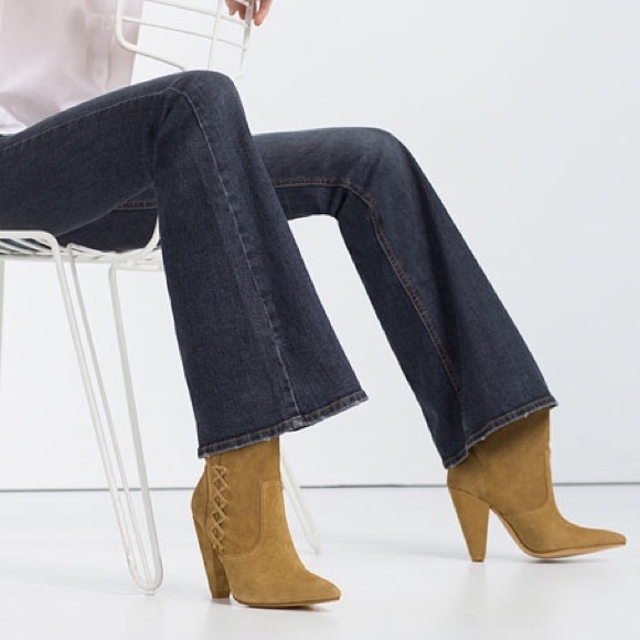 Zara leather boots - Picture 3 of 4